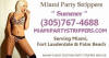 Miami Female Strippers , Summer, Banner Advertisment 
